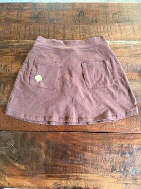 Girl Scouts Brown Skirt Skort XS 6-6x
